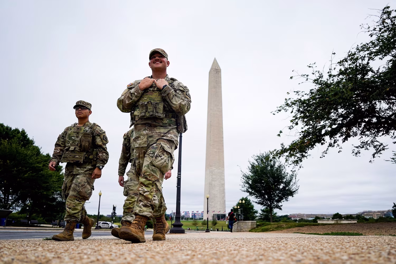 Task force says DC National Guard will carry M17 pistols and take on law enforcement duties